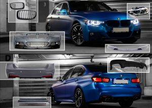 Complete Body Kit suitable for BMW F30 (2011-up) M-Performance Design