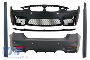 KITT brings you the new Complete Body Kit suitable for BMW F30 (2011-2019) EVO II M3 CS Style Without Fog Lamps