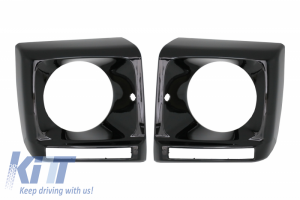 KITT brings you the new Headlights Covers Black suitable for Mercedes G-Class W463 (1989-2018) G65 Design