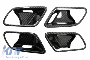 KITT brings you the new Inner Door Cover Handle Bowl Trim suitable for Mercedes Benz A-Class W177 (2018-Up) LHD Carbon