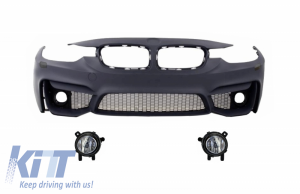 KITT brings you the new Front Bumper suitable for BMW 3 Series F30 F31 (2011-up) with Fog Lamps M3 Design