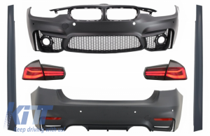 KITT brings you the new Complete Body Kit suitable for BMW F30 (2011-2019) with LED Taillights Dynamic Sequential Turning Light EVO II M3 CS Design