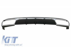 KITT brings you the new Rear Diffuser suitable for Mercedes E-Class W212 Facelift (2013-2016) only Standard package Bumper