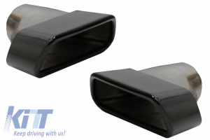 KITT brings you the new Exhaust Muffler Tips suitable for BMW G30 G31 G32 (2017-up) F10 (2010-2014) F10 LCI (2015-2017) M-Tech Sport Design Black