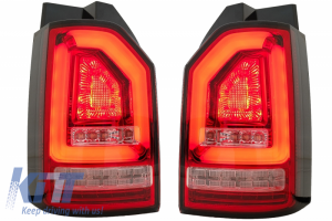 KITT brings you the new Taillights RED WHITE LED BAR suitable for VW Transporter T6 (2015-Up) with Dynamic Turn Signal