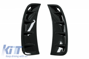 KITT brings you the new Side Vents Front Bumper Suitable for MERCEDES A Class W177 Hatchback (04.2018-up) V177 Sedan (04.2018-up) Piano Black