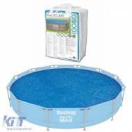 Ø 210cm solar cover heat film BESTWAY Flowclear blue for pool swimming pool