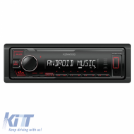 1 Din Kenwood Radio USB Aux 4x50 Watt KMΜ-105RY - CGRCAAR6038793