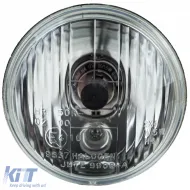 image-8-10cm H4 Rippen-Scheinwerfereinsatz E-zugelassen 12V universal für Motorräder