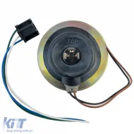 10cm H4 Rippen-Scheinwerfereinsatz E-zugelassen 12V universal für Motorräder-image-6259127