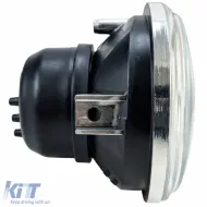 10cm H4 Scheinwerfereinsatz, klares Glas, E-zugelassen, 12V, universell für Motorräder-image-6259116