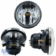 10cm H4 Scheinwerfereinsatz, klares Glas, E-zugelassen, 12V, universell für Motorräder-image-6259118