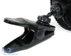 12-Volt-Lüfter für Auto 15cm für Zigarettenanzünder mit Klemmfuß-image-6191548
