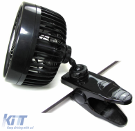 12V autós ventilátor 15cm szivargyújtós csíptetős talppal-image-6191549