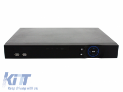 16 Csatorna DVR HD 1080P analóg Fekete Longse-image-5999744