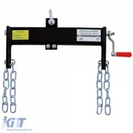 1800kg Professioneller Motorbalancer Positionierer für Werkstattkran Schwarz-image-6199918