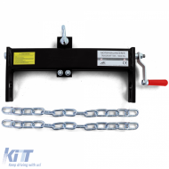 1800kg Professioneller Motorbalancer Positionierer für Werkstattkran Schwarz-image-6199924
