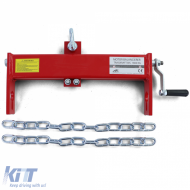 1800kg professioneller Motorbalancer-Positionierer für Werkstattkran rot-image-6195683
