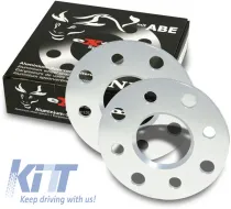 image-41-20 mm aluminum wheel spacers 4 X 100 for VW Golf III + Vento 1HX1