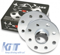 20 mm aluminum wheel spacers 4 X 100 with centering for VW Lupo