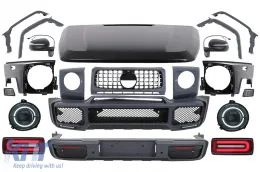 image-26-2018 G63 Nev stil Bodi Kit Konverzija pogodna za Mercedes G-Klasu V463 (2008-2017) B-Look