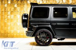 2018 G63 New Style Body Kit Conversion suitable for Mercedes G-Class W463 (2008-2017) B-Look-image-6092097