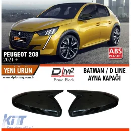 208 Batman Mirror Cover Piano Black / 2021 After - DTMCP6026058