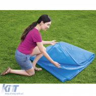 Ø 210cm Solarabdeckfolie BESTWAY Flowclear blau, geeignet für Schwimmbecken-image-6199607