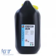 2x 10L Spare Petrol Diesel Canister Plastic UN Approval Black Yellow-image-6264303