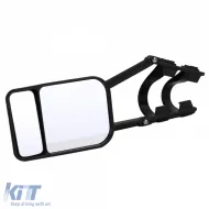 2x Caravan Spiegel Anhängerspiegel Clip-On Universell geeignet für Autos und Busse-image-6199763
