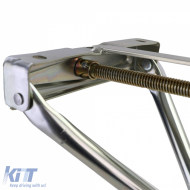 2x Caravan Support Leg Swing-Out Support Trailer Support Leg Crank Support up to 580mm-image-6261352