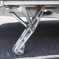 2x Caravan Support Leg Swing-Out Support Trailer Support Leg Crank Support up to 580mm-image-6261356