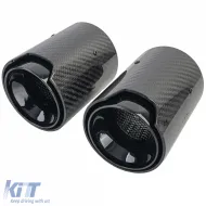 2x Carbon-Auspuffendrohre, geeignet für BMW 2er Serie F22 F23 M235i M240i-image-6194050