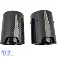 2x Carbon-Auspuffendrohre, geeignet für BMW 2er Serie F22 F23 M235i M240i-image-6194051