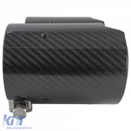 2x Carbon-Auspuffendrohre, geeignet für BMW 2er Serie F22 F23 M235i M240i-image-6194053