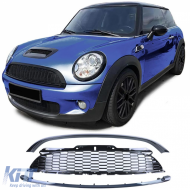 image-39-3-teiliges Kühlergrill-Set in glänzendem Schwarz, geeignet für Mini One Cooper JCW R56 R57 R58 R59