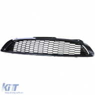 3-teiliges Kühlergrill-Set in glänzendem Schwarz, geeignet für Mini One Cooper JCW R56 R57 R58 R59-image-6197277