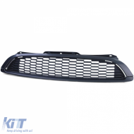 3-teiliges Kühlergrill-Set in Matt Schwarz, geeignet für Mini One Cooper JCW R56 R57 R58 R59-image-6209620