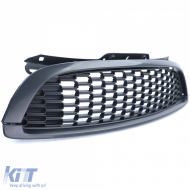 3-teiliges Kühlergrill-Set in Matt Schwarz, geeignet für Mini One Cooper JCW R56 R57 R58 R59-image-6209621