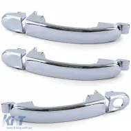 3-teiliges Set aus verchromten Außentürgriffen zum Austausch, geeignet für VW Bus T5 03-09-image-6207228