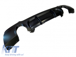 image-10-335 Performance-Diffusor geeignet für den hinteren M Technik Stoßfänger am BMW 3er E92, E93 335i 2007-2011 -o---o-