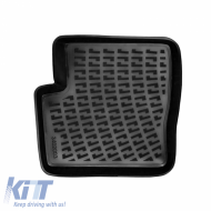 3D gumiszőnyeg garnitúra TPE Opel Corsa D / Opel Corsa E Rizline 4 részes fekete-image-6291822