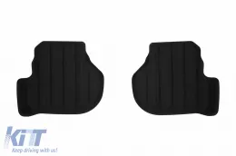 3D textile floor mats Gumarny Zubri suitable for Volkswagen Golf VI 2008-2013, Skoda Octavia 2008-2012, set of 4 pieces, black-image-6254088
