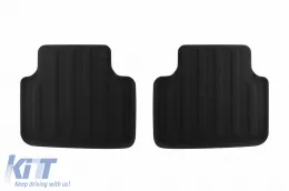 3D textile floor mats Gumarny Zubri suitable for Skoda Scala after 2019, Skoda Kamiq after 2020, set of 4 pieces, black-image-6254116
