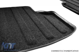 3D Textilfußmatten Gumarny Zubri geeignet für Volkswagen Passat B8 Limousine, Kombi, Alltrack nach 2014, Set mit 4 Stück, schwarz-image-6254068