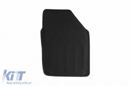 3D Textilfußmatten Gumarny Zubri geeignet für Skoda Fabia 2014-2021, Set aus 4 Stück, schwarz-image-6254101