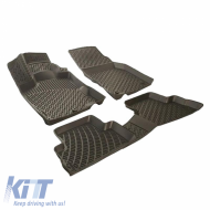 image-74-3D TPE gumi autószőnyeg garnitúra Ford Mondeo MK3 2000-2007 Rizline 4 részes fekete