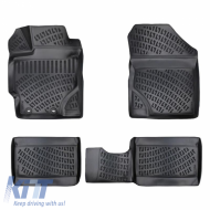image-70-3D TPE gumi autószőnyeg garnitúra Toyota Yaris 2013-2020 Rizline 4 részes fekete