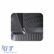 3D TPE gumi autószőnyeg szett Honda Civic Sedan 2011-2016 Rizline 4 részes fekete-image-6292053