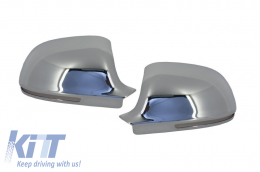 image-22-3M Adhesive Mirror Caps Covers Chrome suitable for AUDI A3 8P, A4 B8, A6 4F Facelift, A5 S5 RS5, A8